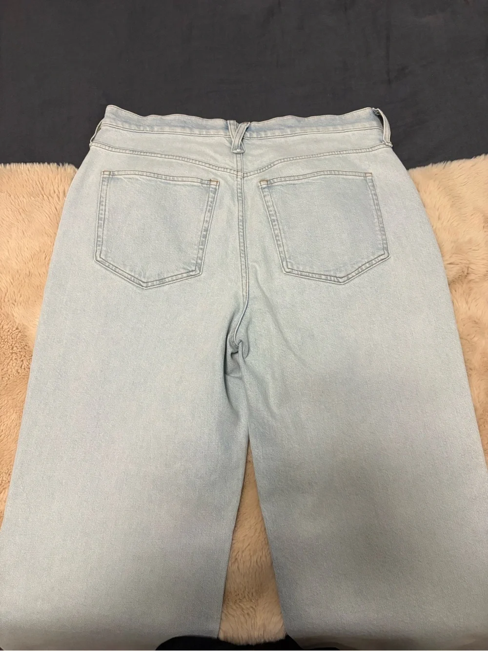 J. CREW SLIM WIDE LEG JEANS